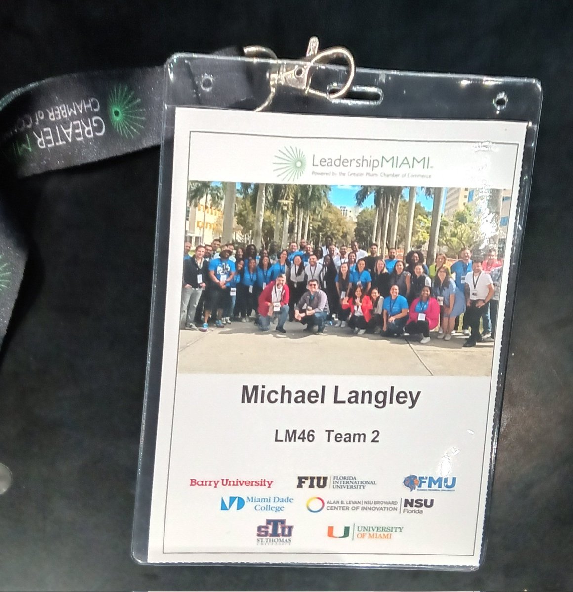 MikeLangleyFL's tweet photo. It's an honor to be selected for #LeadershipMiami at any point but it's particularly gratifying to join Class 46. Why? Because #LM46Fall shares the same founding year as @fji_law. Looking forward to experiencing joint successes during this journey. https://t.co/QluNkN5whb