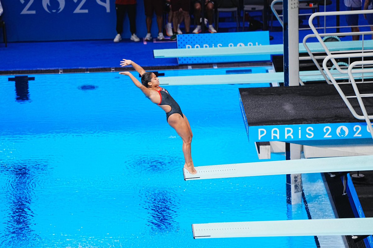 COM_Mexico's tweet photo. ¡Alejandra Estudillo lo logró! 👏🇲🇽  
Con un corazón lleno de pasión y una determinación inquebrantable, Alejandra finaliza en 6º lugar en trampolín de 3 metros en París 2024, obteniendo un diploma olímpico. Cada clavado fue un despliegue de talento, esfuerzo y amor por México.
¡Gracias, Alejandra, por inspirarnos con tu entrega! 

#TodosSomosOlímpicos