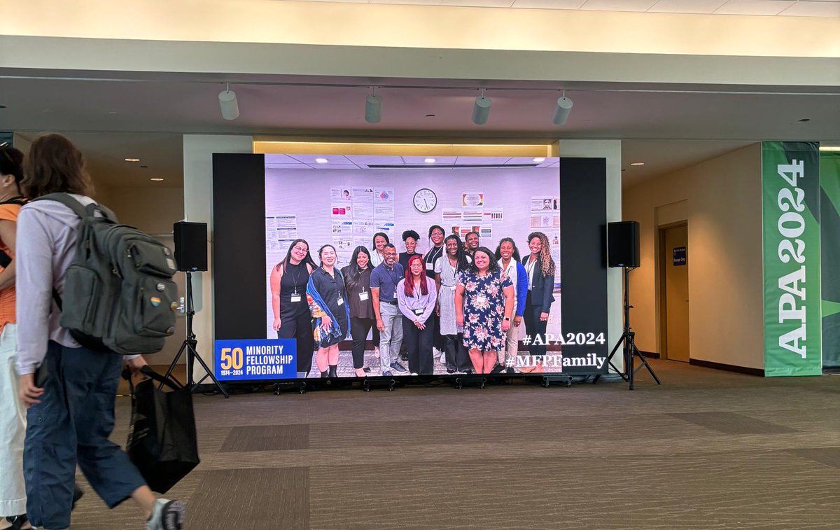 An H. Dang ๐ฆ (@ahdang_it) on Twitter photo Celebrating the 50th year anniversary of the <a href="/APAMFP/">APA Minority Fellowship Program</a> at the <a href="/APA/">American Psychological Association</a> Convention with my Psychology Summer Institute cohort! Such an amazing event and great to be part of it. #APA2024 #MFPPSI2024 #MFPFamily Celebrating the 50th year anniversary of the <a href="/APAMFP/">APA Minority Fellowship Program</a> at the <a href="/APA/">American Psychological Association</a> Convention with my Psychology Summer Institute cohort! Such an amazing event and great to be part of it. #APA2024 #MFPPSI2024 #MFPFamily