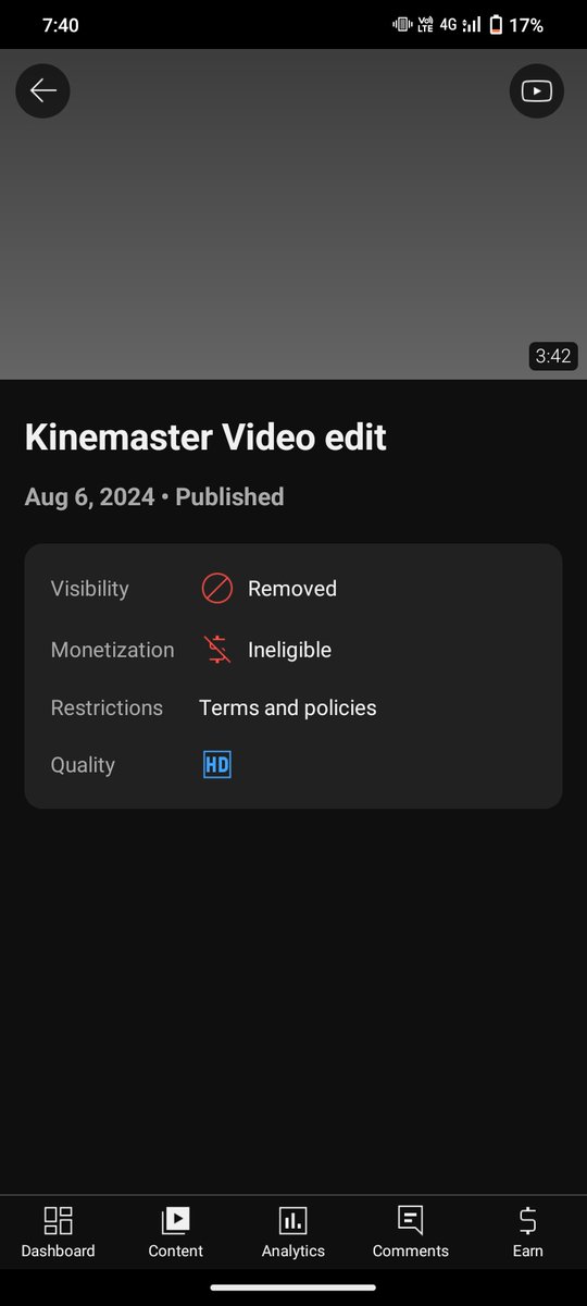 salimuddink1's tweet photo. This is my original video in which I taught how to edit with Kinemaster app. How did you remove this video? YouTube I want you to remove this video and upload my video again. Thank you YouTube team.!  
@YouTubeCreators @YouTube @YouTubeIndia https://t.co/DDmYI5gCsd