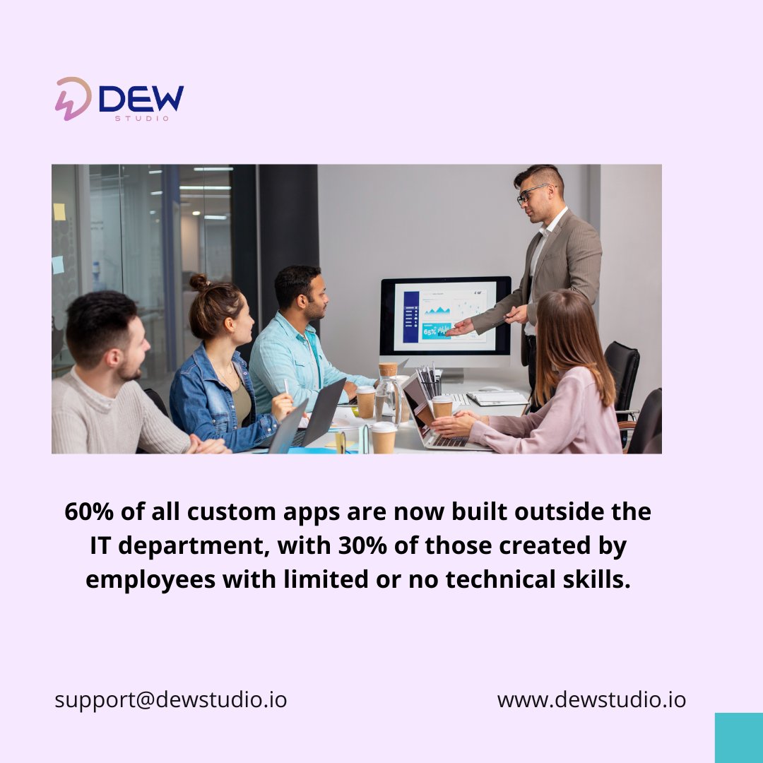 dewstudio_io's tweet image. Low-code app development platforms are for seasoned developers and the general workforce to create feature-rich applications with ease. Here’s how:
bit.ly/3yqnBUY
DEWStudio, a product developed by TechRev LLC.
#DEWStudio #lowcodeplatform #lowcodetool #lowcodesolution #
