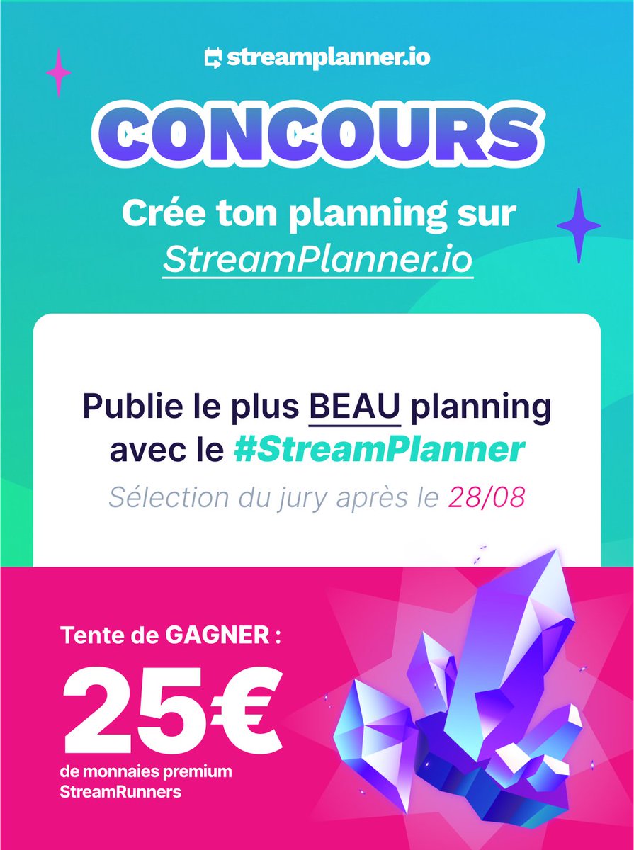 StreamRunners - Réseau social des streamers tweet media