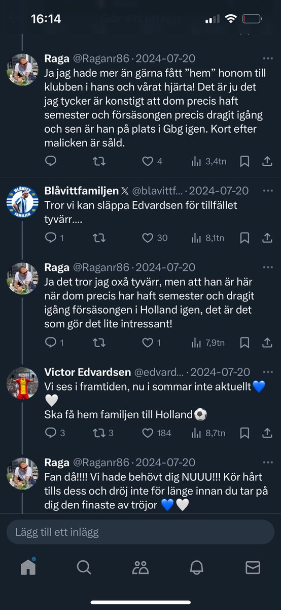 Raganr86's tweet photo. @discogbg Tyvärr är det inte aktuellt i detta fönstret… https://t.co/lnCPz9J09J