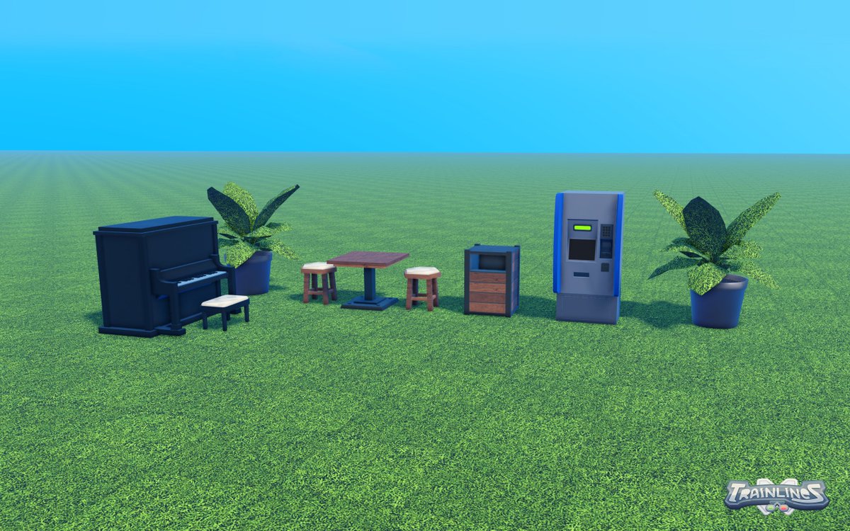 Riffstorm_'s tweet image. 🧵- Let&apos;s dive into the assets in Trainlines!

Here&apos;s a look at some of the things you can use to build your station. 1/3

#Roblox #RobloxDev