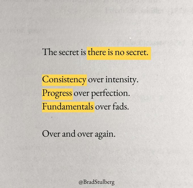 eyezenhour's tweet photo. There is no get rich quick.

There's only trying once. And again. And again.

It's about persistent effort &amp; determination.

One step at a time. https://t.co/Ph2t2zvcp2