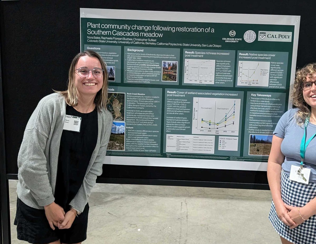 Dr. Carrie Havrilla (@carrie_havrilla) on Twitter photo Proud of <a href="/DrylandLab/">Dryland Ecology and Management Lab</a> members <a href="/AmyShaminGill/">Amy S Gill</a> and <a href="/naturewithnora/">Nora Bales</a> who presented at the <a href="/ESA_org/">Ecological Society</a> Annual Conference this week! 🥳 Proud of <a href="/DrylandLab/">Dryland Ecology and Management Lab</a> members <a href="/AmyShaminGill/">Amy S Gill</a> and <a href="/naturewithnora/">Nora Bales</a> who presented at the <a href="/ESA_org/">Ecological Society</a> Annual Conference this week! 🥳