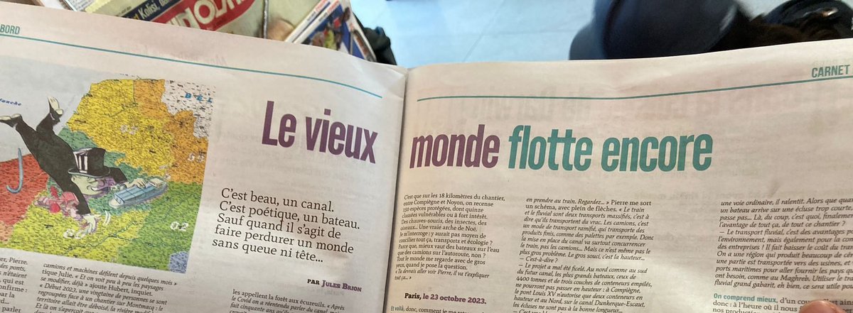 jules_brion's tweet photo. Très heureux d'avoir signé mon premier papier pour @Fakir_ sur le projet de canal Seine Nord Europe. C'est dans le dernier Fakir, disponible chez les buralistes ou dans votre boîte aux lettres ! Bonne lecture :) https://t.co/MZWuvNzfKD