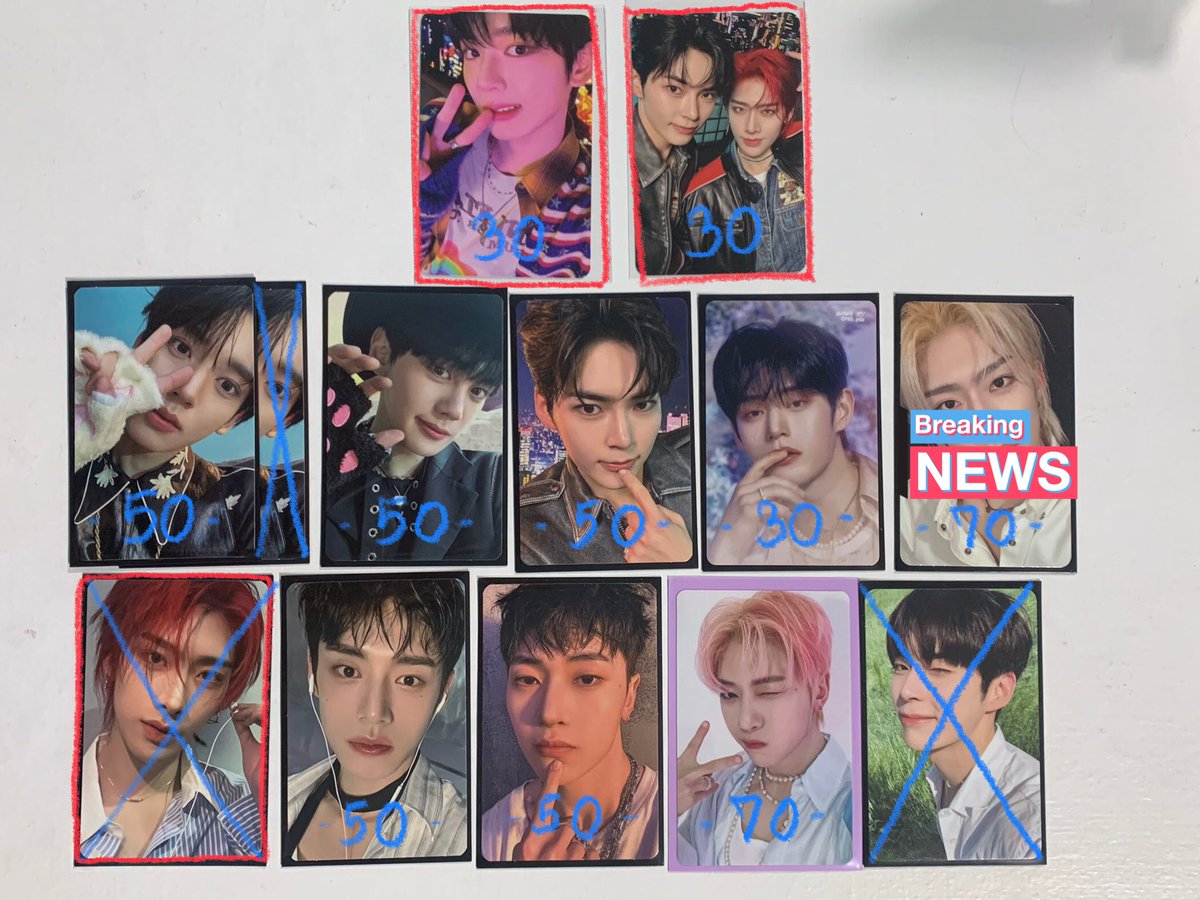 __moonskz's tweet photo. [ wts / ขาย / พร้อมส่ง ]

จีอุง/ฮันบิน/กยูบิน/แมธทิว/ ริคกี้ 

ส่ง📮25 (3ใบส่งฟรี) 

*ตำหนิกรอบแดง*ในเทรด 
#ตลาดนัดzb1 #ตลาดนัดzerobaseone https://t.co/ijW0na3WoG