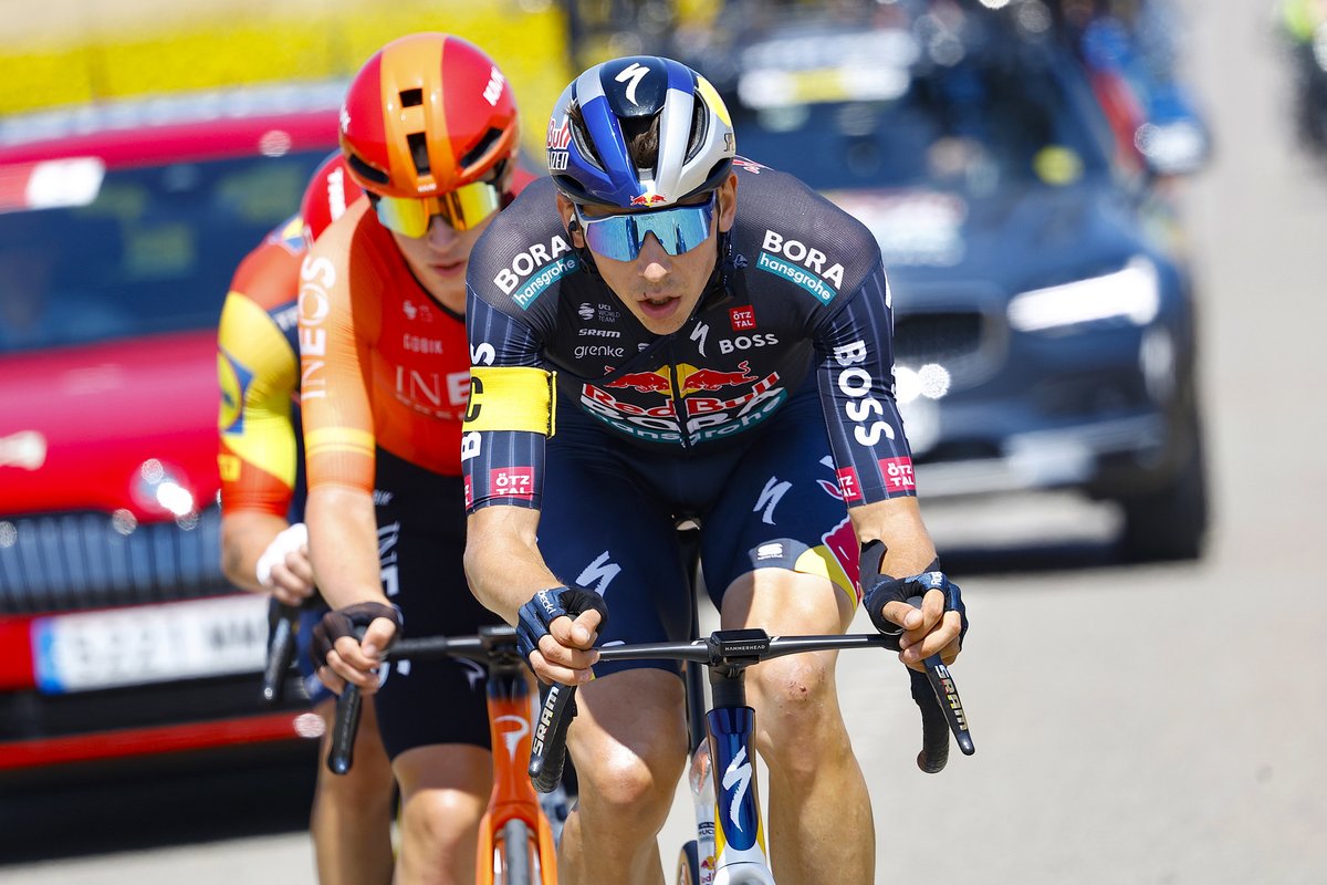 Red Bull – BORA – hansgrohe (@rbh_procycling) on Twitter photo 🇪🇸 #VueltaBurgos
Soooo close! 🤯
After spending the day in the break, Patrick Gamper was caught just ahead of the finish line.
In the fast finish that followed, Roger Adria took seventh, while Sergio Higuita concludes the race in 9th overall.
📸: <a href="/sprintcycling/">SprintCycling</a> 🇪🇸 #VueltaBurgos
Soooo close! 🤯
After spending the day in the break, Patrick Gamper was caught just ahead of the finish line.
In the fast finish that followed, Roger Adria took seventh, while Sergio Higuita concludes the race in 9th overall.
📸: <a href="/sprintcycling/">SprintCycling</a>
