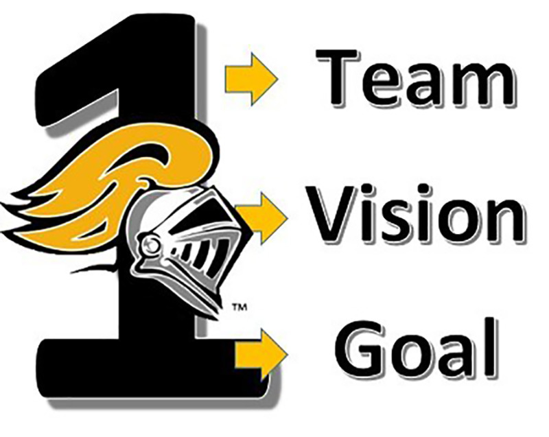 The athletic program getting ready for the 2024 Fall Sports Season at the coaches meeting.  Good luck to all our athletes and coaches! #MVOneTeam 🤍🖤