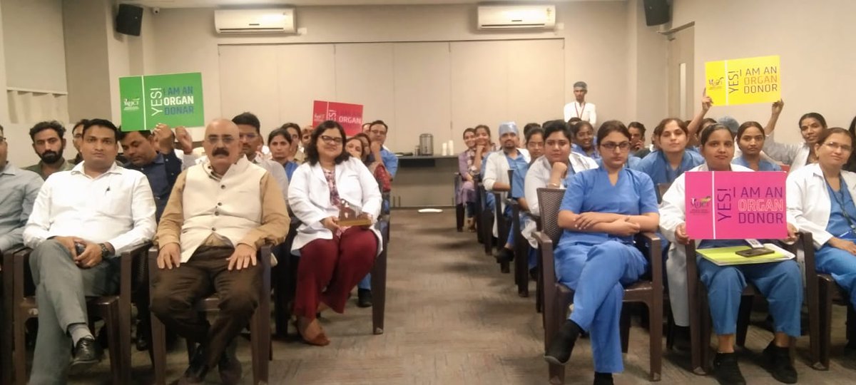 mfjcfjaipur's tweet photo. On 6 August,2024 MFJCF conducted an awareness session on Organ Donation at CK Birla Hospital.#MFJCF♻️🙏 https://t.co/CmrRAcwnnL