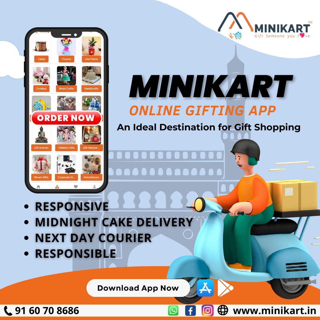 MinikartIn's tweet photo. Looking for the perfect gift? Download the #minikart #OnlineGifting App today and explore a wide variety of gifts for every occasion!
#GiftingApp #MidnightDelivery #SpecialGifts #GiftSomeoneYouLove #downloadnow #MinikartGifts #uniquegifts #FlowerBouquets #PersonalizedGifts https://t.co/EmNuXrrRbd