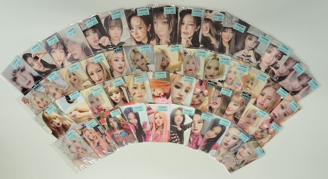 入荷情報】 (G)I-DLE トレカ各種大量入荷！ 画像以外の商品も多数ご