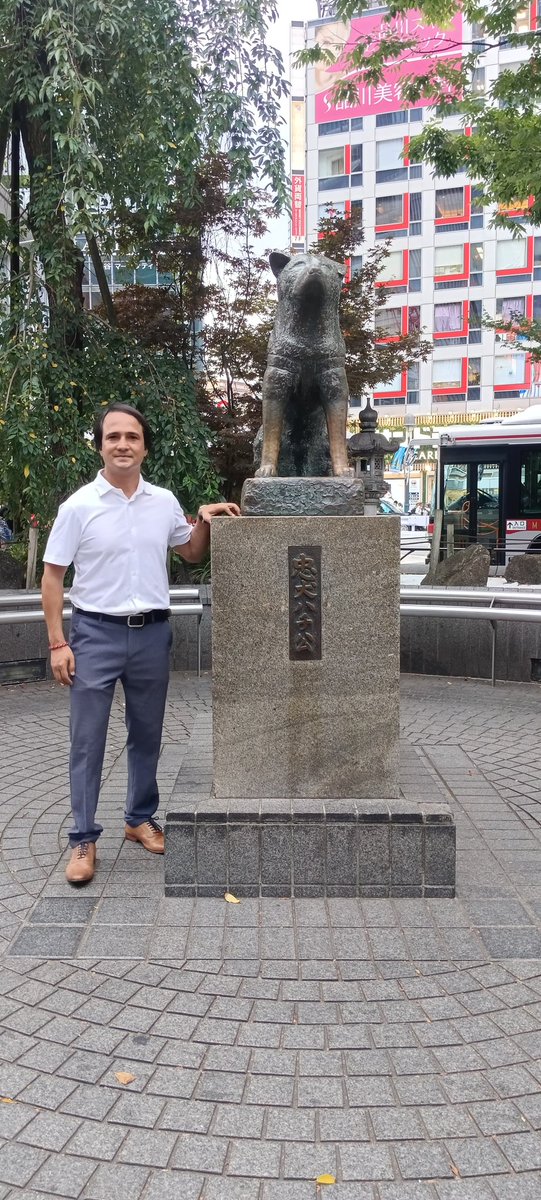 Hachiko Statue in Shibuya❤️.