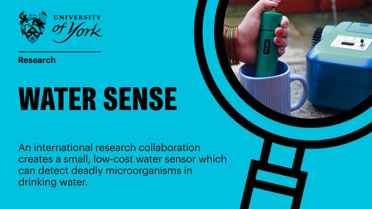 University of York (@uniofyork) on Twitter photo A research collaboration with <a href="/phutungri/">Phutung Research Institute</a> and The University of Sao Paulo creates a small, low-cost water sensor which can detect deadly microorganisms in drinking water with massive potential to save lives in the developing world:
tinyurl.com/ycmzwvnb A research collaboration with <a href="/phutungri/">Phutung Research Institute</a> and The University of Sao Paulo creates a small, low-cost water sensor which can detect deadly microorganisms in drinking water with massive potential to save lives in the developing world:
tinyurl.com/ycmzwvnb