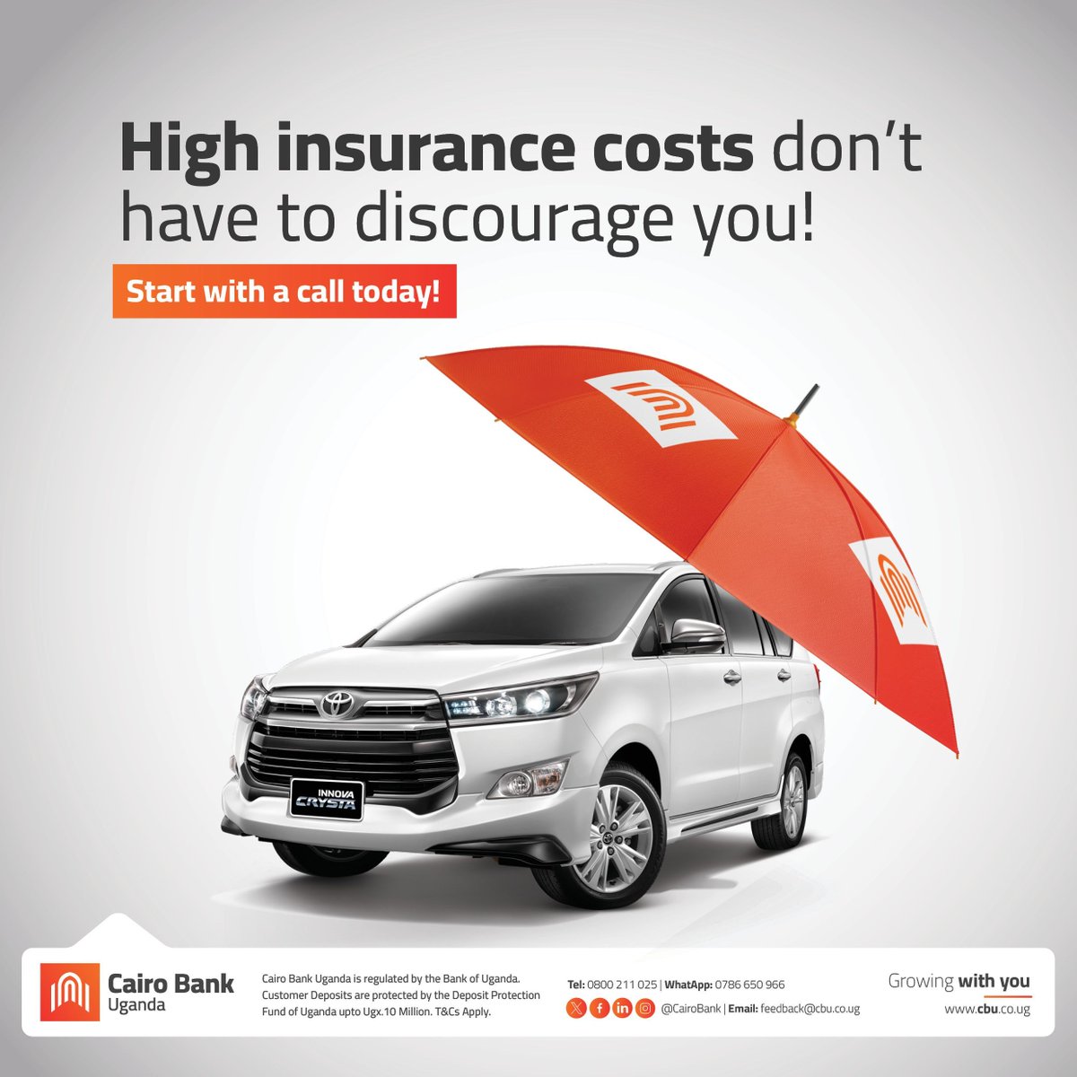 CairoBank's tweet image. Don't compromise on your insurance coverage.
With our insurance premium financing, you can pay in affordable instalments.

#InsurancePremiumFinancing #NonLifeInsurance #CairoWay #GrowingwithYou