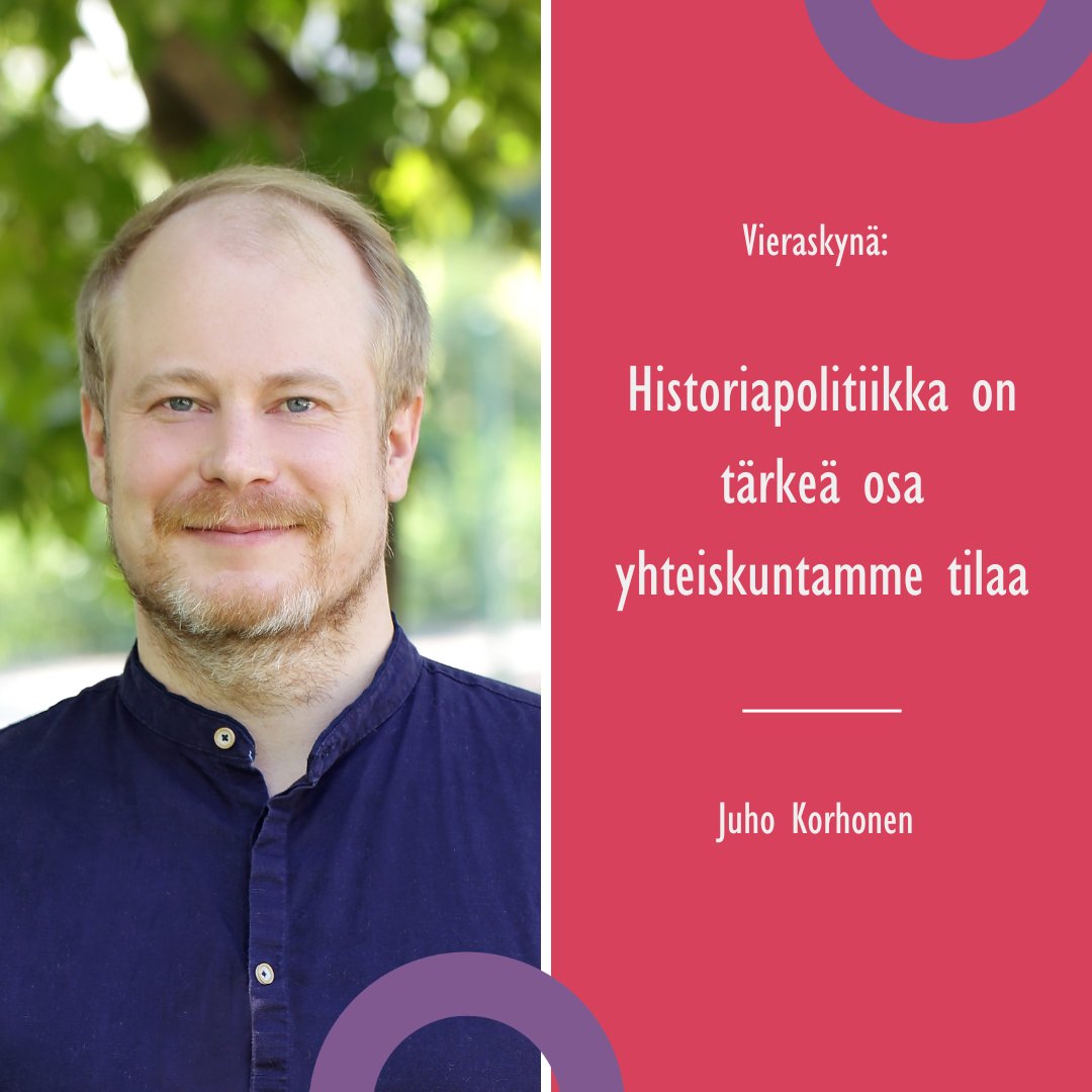 Historia politisoituu yhä lisää niin maailmalla kuin Suomessakin, kirjoittaa Juho Korhonen vieraskynässään.

Lue kirjoitus sivuillamme: historianswithoutborders.fi/2024/08/histor…
