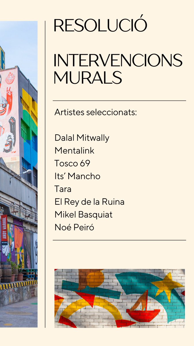 B-MURALS, Centre d'Art Urbà tweet media