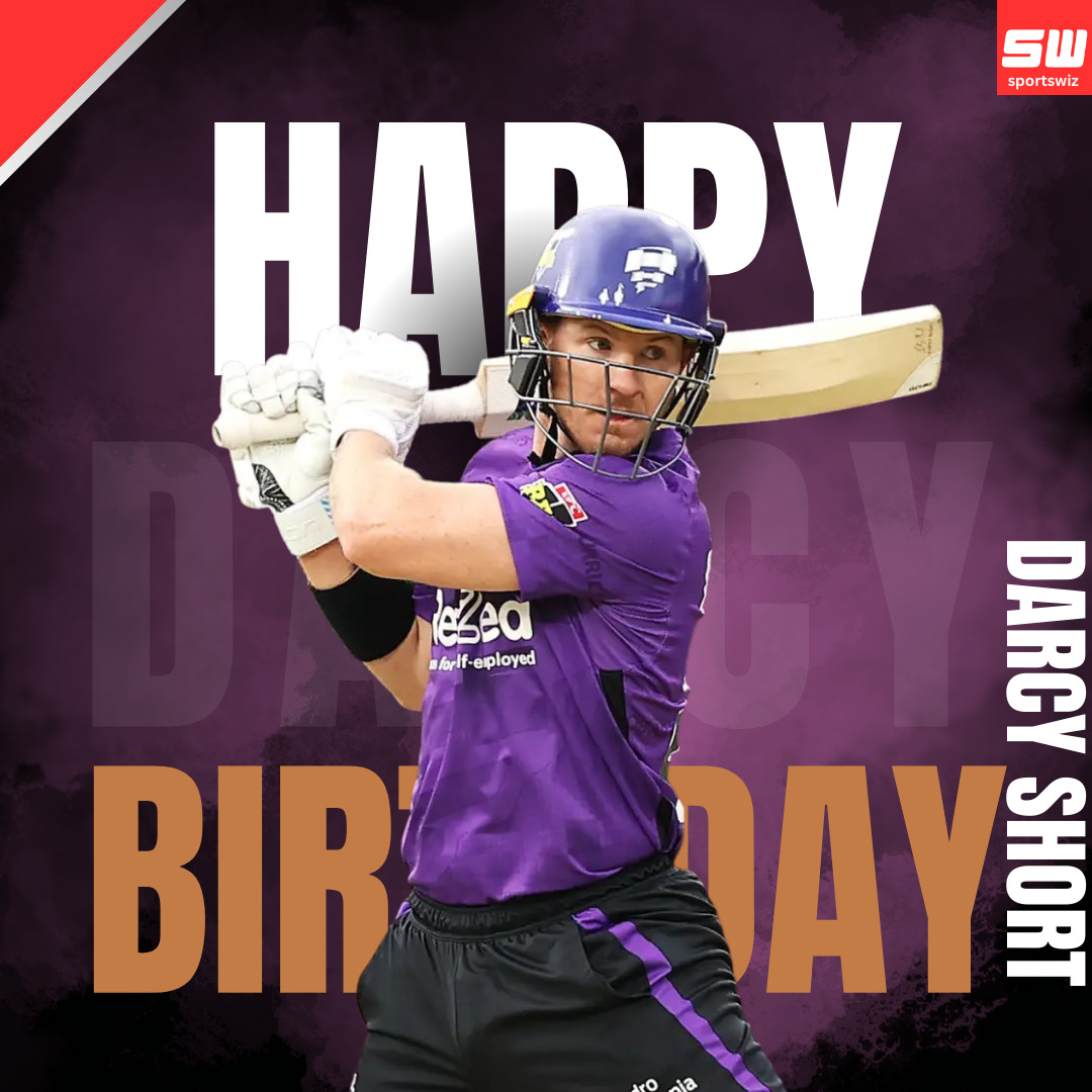 mysportswiz's tweet photo. HAPPY BIRTHDAY TO AUSTRLIA'S DYNAMIC DUDE!
Wishing a thunderous happy birthday to the explosive Australian opener, D'Arcy Short! May your day be as electrifying as your batting, filled with big hits, boundless energy, and unforgettable moments!
#DArcyShort #AustralianCricket #Sportswiz #Cheer4Bharat #Cricket #Pakistani #ParisOlympics2024 #नागपंचमी #IndependenceDay #Jerry