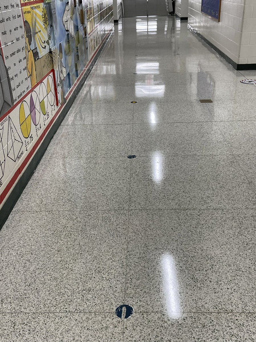 Our custodians have been working extremely hard to get the building ready! We appreciate you! <a href="/PWCSNews/">PWCS</a>