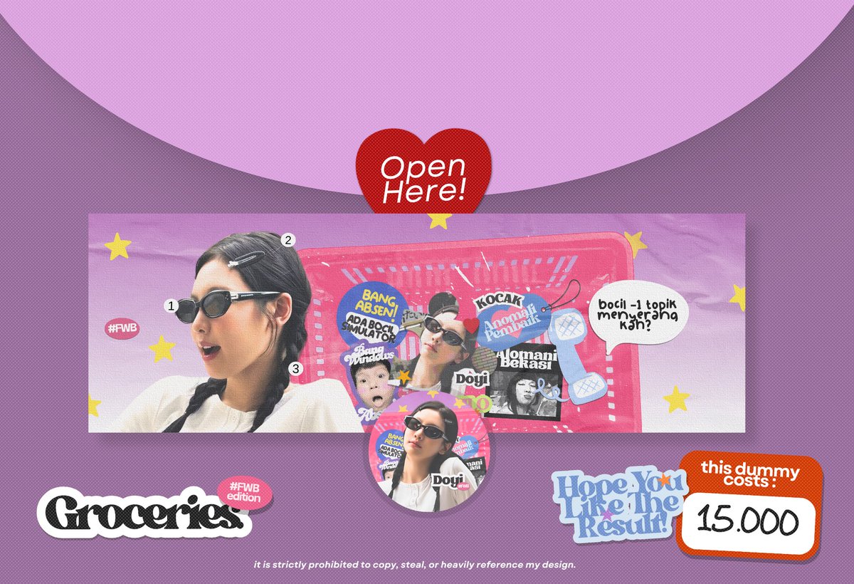 adorying's tweet image. calling out all amonalous! 🦭🎀  @adorying punya layout baru si ‘groceries’ &amp;amp; ‘sorta boarda’ #FWBEdition yang bisa kalian claim besok di jam 16.00 WIB! informasi lebih lanjut silahkan cek ALT dan tweet dibawah ya!

kindly help rt, thanks! #zonauang ‧₊˚彡