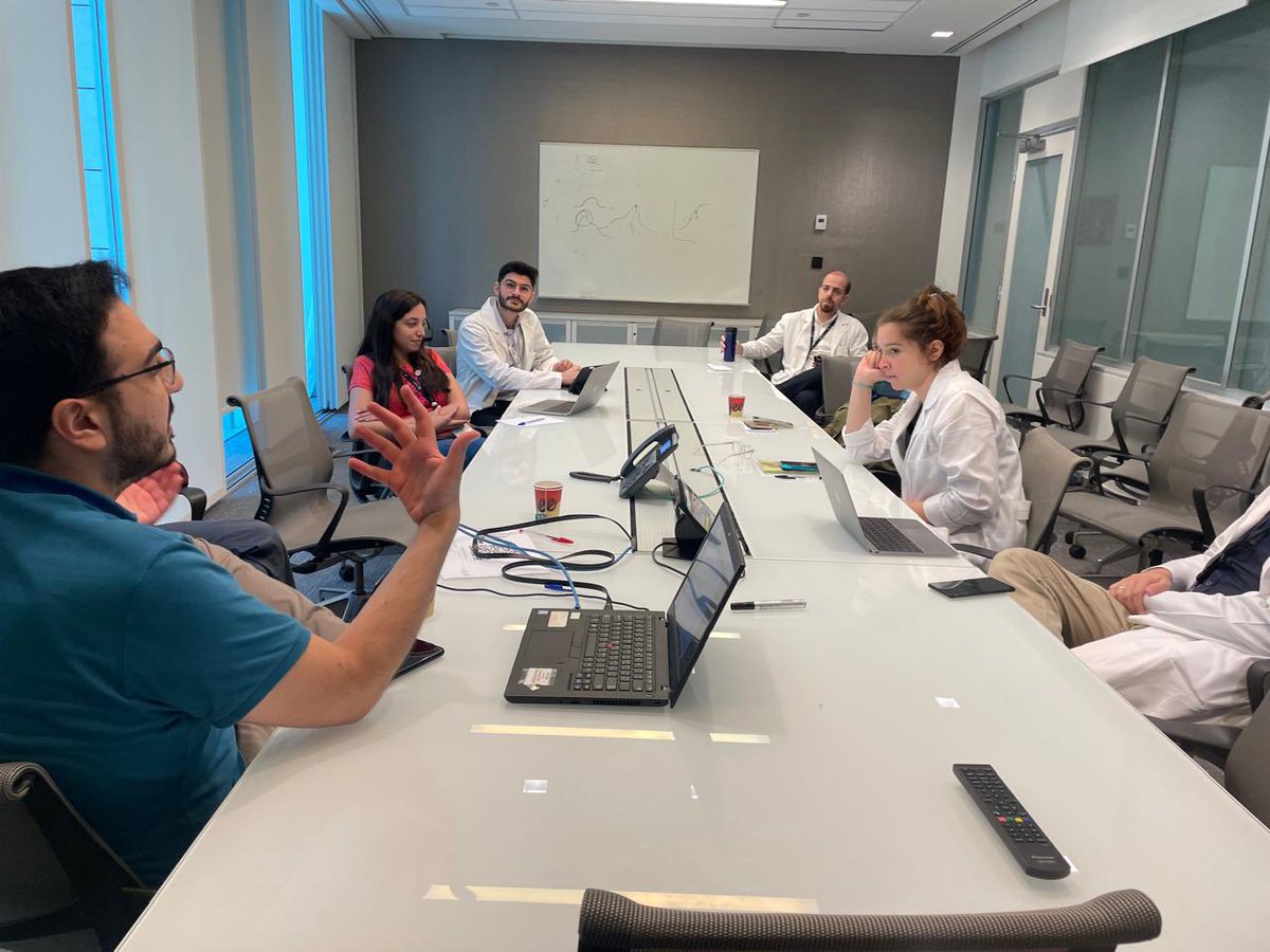 AubmcPsychiatry's tweet photo. Every Friday, our residents take the initiative to come together for a weekly study session💡where they teach and learn about different topics in psychiatry 🧠📚 Proud of our residents 🙌🏻 #psyched https://t.co/1xUKxWyMsJ