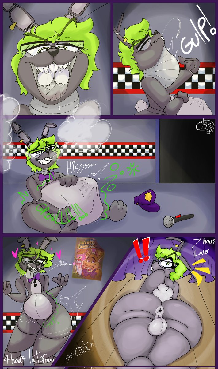 Cw: Vore

A Comm I did for <a href="/AlexaDaYeen/">YeeniestYeen</a> 

Cutest Bunny Boi now killer animatronic.

Took me 20 hours to do this bitch! But it was so worth it. I know I'm late. But happy Vore Day! 

Slowly working my way back into the swing of things.
.
.
.
.
.
.
.
#VoreDay #voreart #fnaf