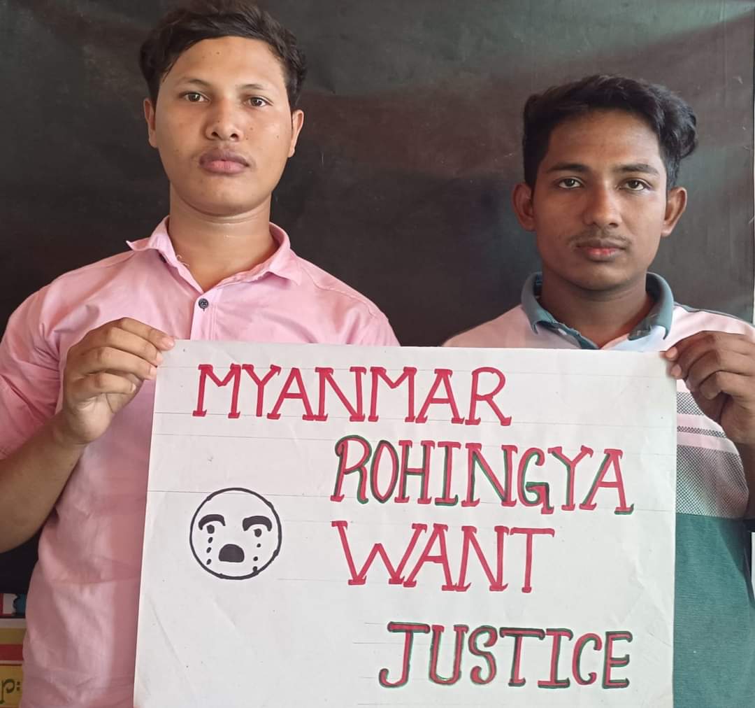 The 2nd wave of #genocide in #Arakan state where there is mass killings innocent #Rohingya in #Maungdaw and #Buthidaung. 

#AllEyesInArakan
#StopGenocideInArakan
#StopMassKillingInArakan 
#MyanmarRohingyaWantJustice 
#SaveRohingya 

Best Regards, 
Ro Ideal Stars