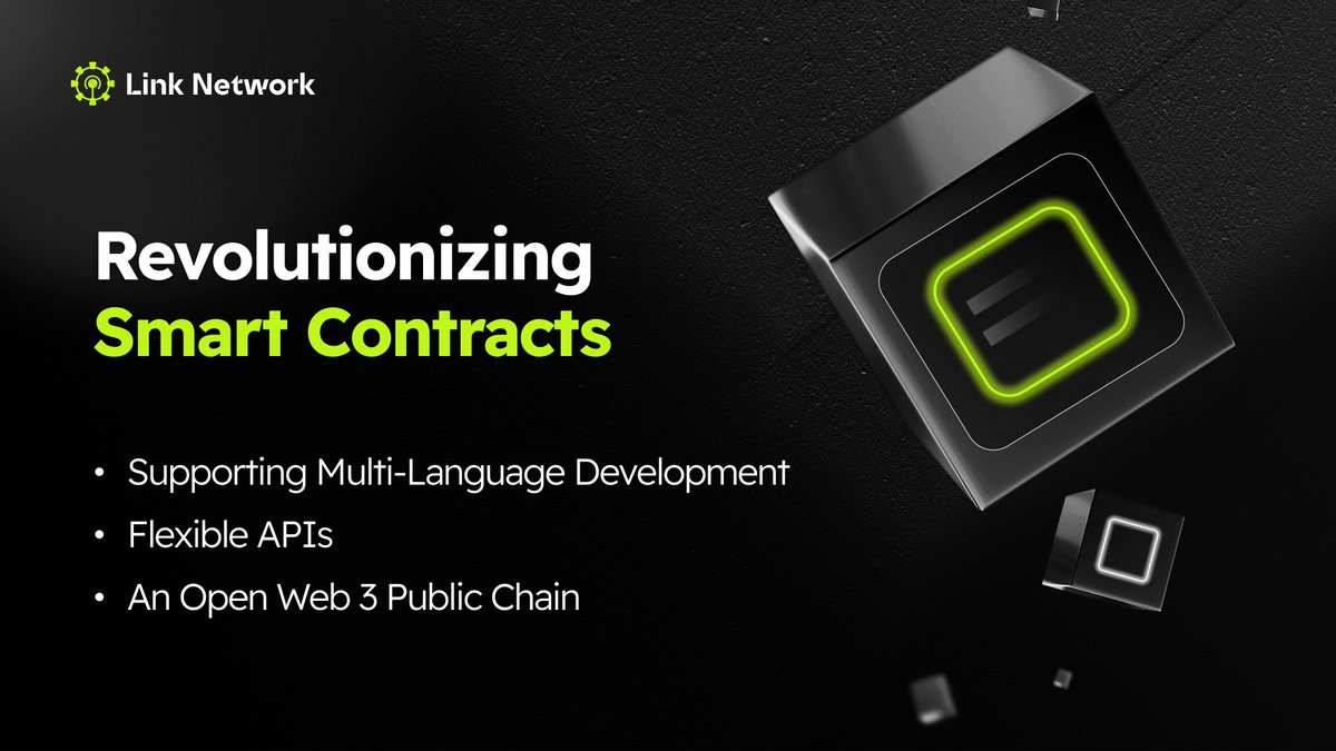 LinkNet_Cloud's tweet photo. Revolutionizing Smart Contracts with Link Network! 🚀✨

Supporting Multi-Language Development
Flexible APIs
An Open Web 3 Public Chain
Join us in shaping the future of decentralized technology. #SmartContracts #Web3 #Blockchain #Innovation #LinkNetwork https://t.co/jNvad6w16C