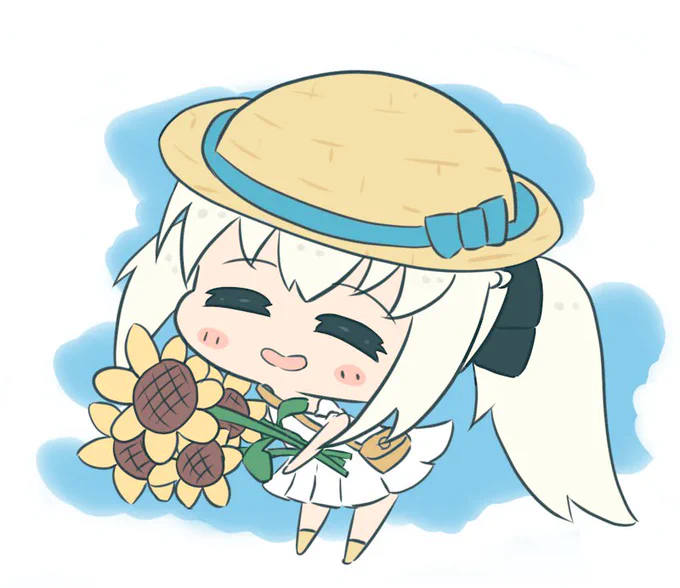 #FGO#もるがんちゃんSkebでご依頼いただいた夏の日常ほんわかもるがんちゃん 