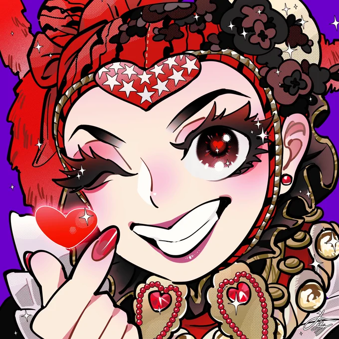 本日【QUEEN OF HEARTS】のラジオにてゲスト出演させていただきました!司会ライラさん()のイラストを描きました初ラジオでとても緊張しましたが楽しめました!聞いてくれた方々ありがとうございました 