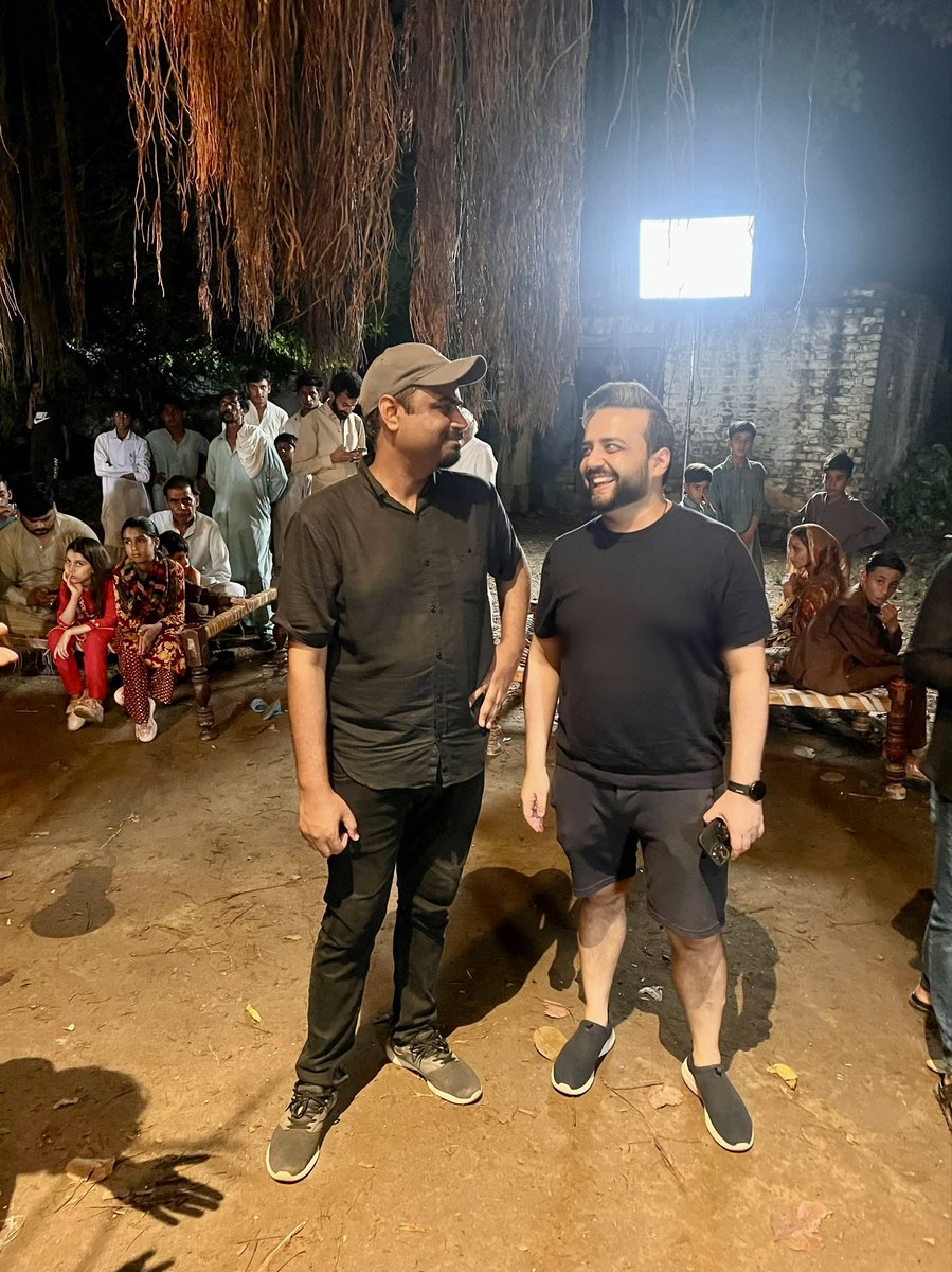 💘 Is it love?🤭 

The Producer-Director Duo 😀  

#IRKFilms #ImranRazaKazmi #ZeeshanIlyas 
#HarShakhPeUlluBaithaHai