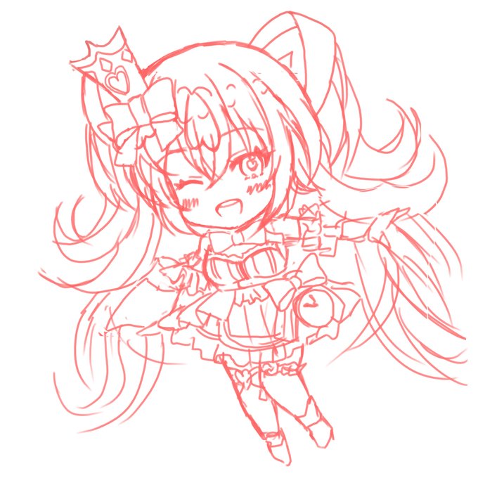 ラクガキ～。
仕上げるかは未定。 