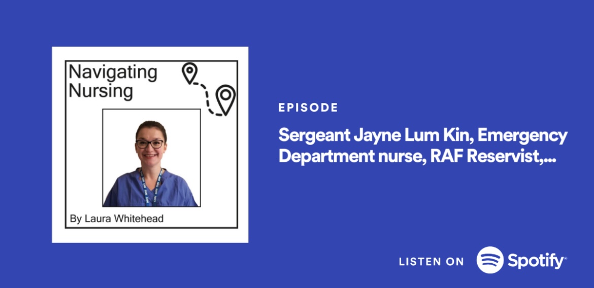 Laura Whitehead (@laurawh56878961) on Twitter photo New episode out now on #navigatingnursing with Sgt Jayne Lum Kin ED #nurse and RAF reservist #registerednurse #DefenceNursing #Onemedicalmindset #futureDMS #DMS
#Leadership #intensivecare
<a href="/DMS_MilMed/">Defence Medical Services</a>
#Nursing
<a href="/MiddlesexUni/">Middlesex University</a>
<a href="/NursingTimes/">Nursing Times</a>
<a href="/KCLalumni/">KCL Alumni</a> New episode out now on #navigatingnursing with Sgt Jayne Lum Kin ED #nurse and RAF reservist #registerednurse #DefenceNursing #Onemedicalmindset #futureDMS #DMS
#Leadership #intensivecare
<a href="/DMS_MilMed/">Defence Medical Services</a>
#Nursing
<a href="/MiddlesexUni/">Middlesex University</a>
<a href="/NursingTimes/">Nursing Times</a>
<a href="/KCLalumni/">KCL Alumni</a>