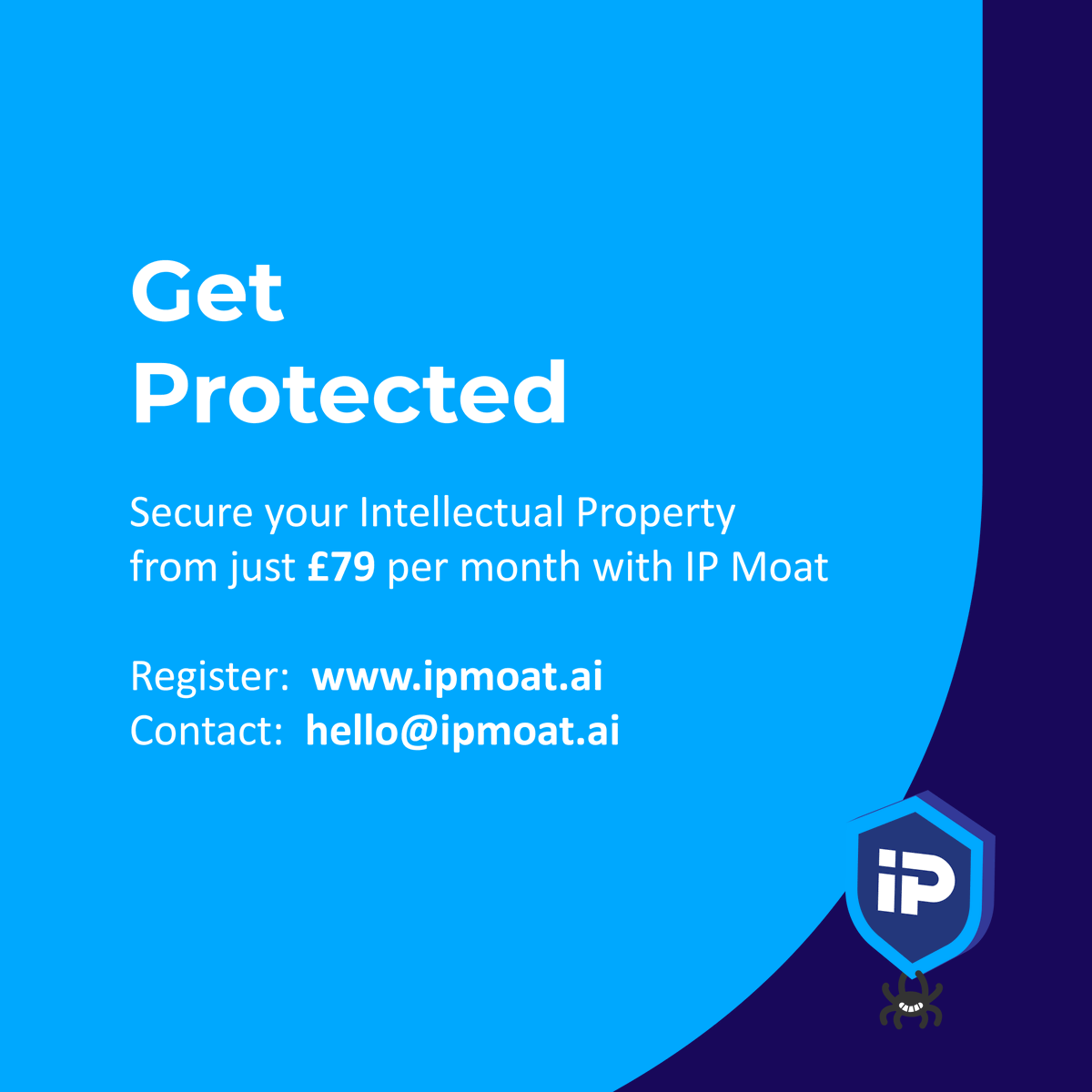 ipmoatai's tweet photo. IP Moat has undergone a rebrand!
We know defending you IP can be a stressful and frustrating experience. That's why we have made the features and functions of our services as seamless, simple and intuitive as possible.
Get protected now!

https://t.co/WVdzdwUJZu https://t.co/4SS8uroYr4