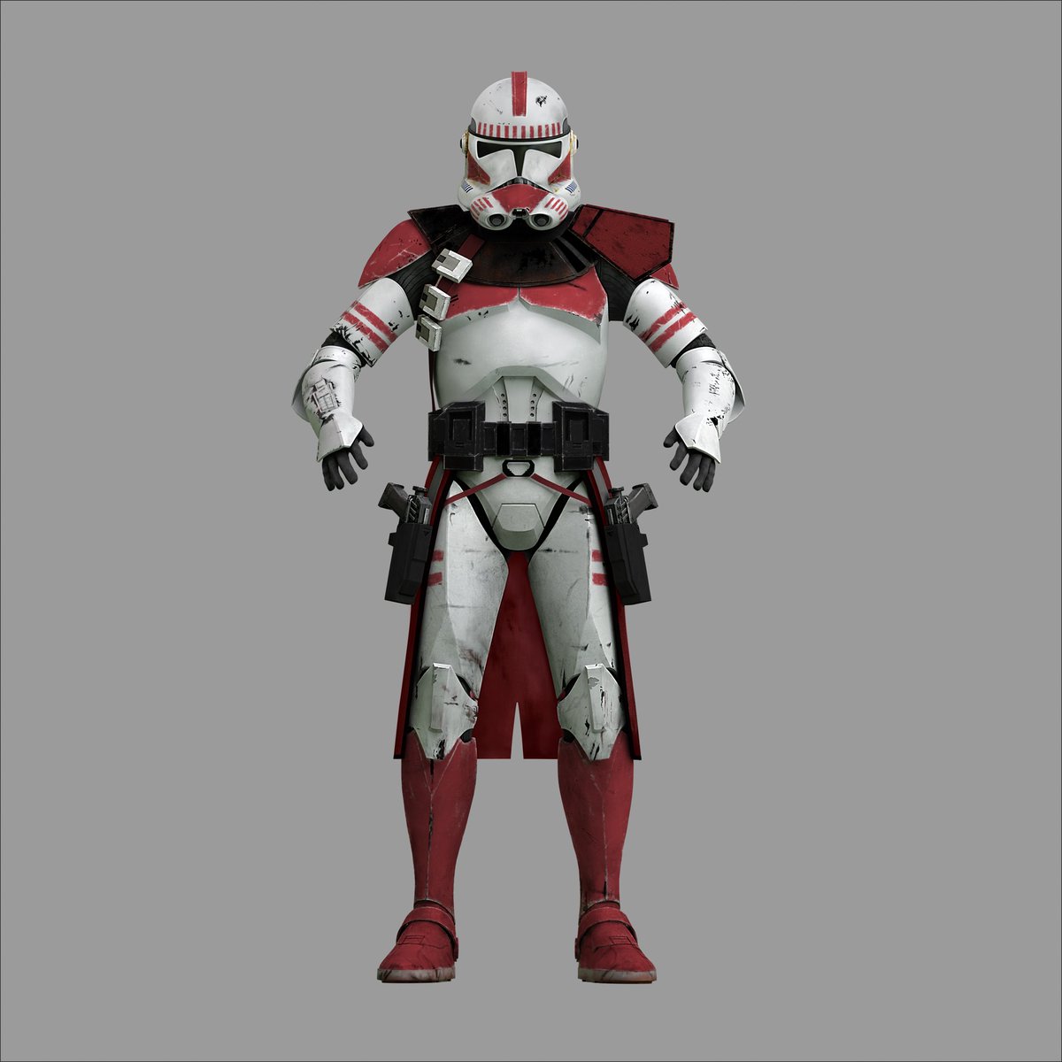 Bjohnno7567's tweet photo. Here is my ROTS Commander Thire edit! Based on the Action figure released in 2005 of said character. 
Included here is a front and back view, an in-movie edit of Thire, and an edited official render. 

More pics on my Instagram @BjohnnoSW

Enjoy! https://t.co/P03gEhtxd8