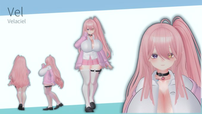 vrcで使える(使える?)モデルを作ったからと言ってvrcで待ってるフレンドもいないので自撮りする日々 