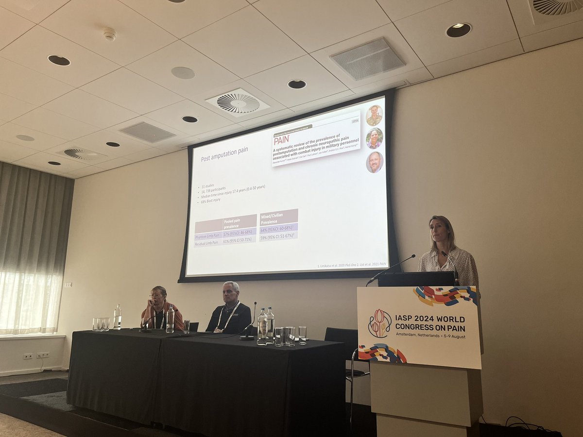 Jack Devonshire (@jackdevonshire6) on Twitter photo Insightful session on amputation and phantom limb pain at #WC2024. Looking forward to seeing how future research will enhance care for those affected. <a href="/RomyParker1/">Romy Parker</a>, <a href="/DrHarrietKemp/">Harriet Kemp</a>, and Dr David Cifu <a href="/IASPpain/">IASP</a> Insightful session on amputation and phantom limb pain at #WC2024. Looking forward to seeing how future research will enhance care for those affected. <a href="/RomyParker1/">Romy Parker</a>, <a href="/DrHarrietKemp/">Harriet Kemp</a>, and Dr David Cifu <a href="/IASPpain/">IASP</a>