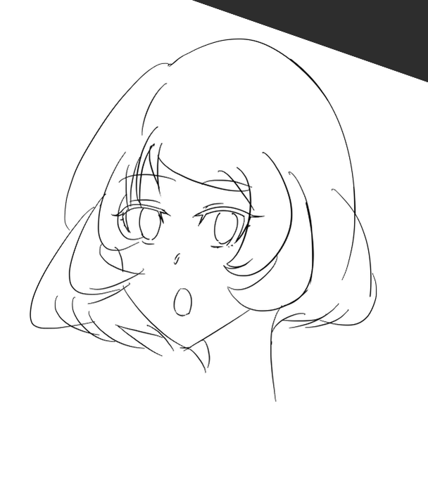 板タブで描き始めてこのレベルが限界です。まともに絵が描けない 