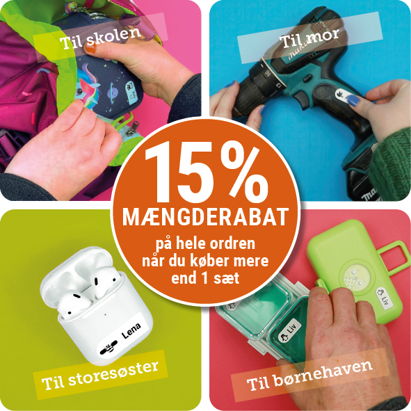 Navnelap's tweet photo. Klar(?)..., Parat(?)..., SKOLESTART!!

Psst: https://t.co/GiVXU8aX1l har lynhurtig levering.
og 15% mængderabat ;-)

Bestil i dag (før 15)
og du har dine Navnelapper imorgen :)

Navnelapper købes her: https://t.co/jVZIzaCBCV https://t.co/vT7By0FSoF