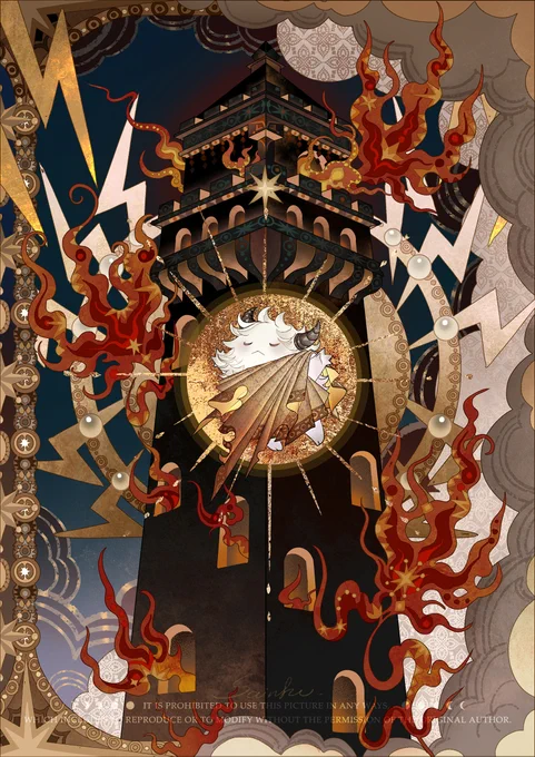 Tarot of ORVThe Hierophant and The Tower 
