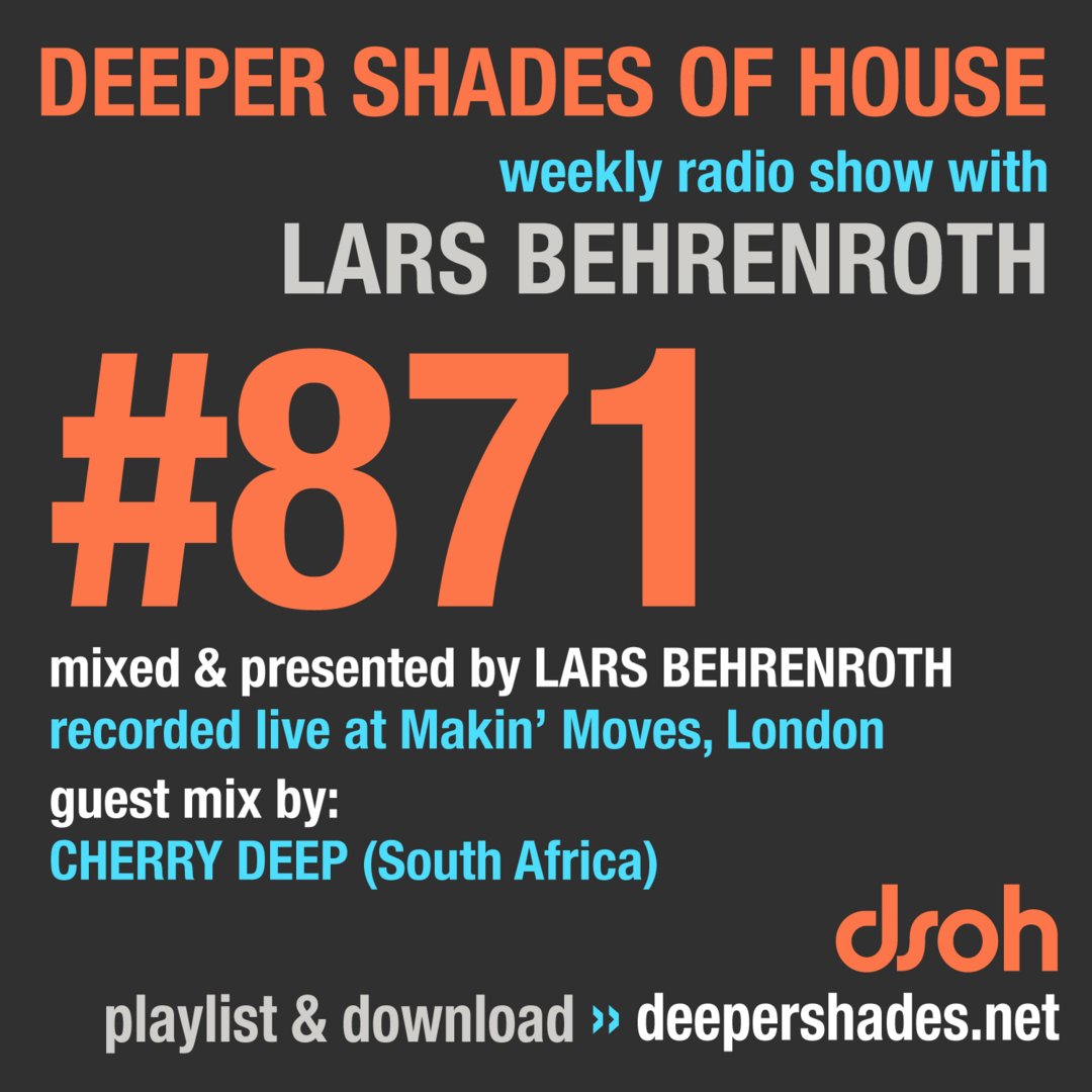 DeeperShades's tweet photo. πΆ Tune in to the latest Deeper Shades Of House episode 871! It features a stellar guest mix by Cherry Deep from South Africa. π₯πΏπ¦ Get ready to groove to some exclusive tracks. Don't miss it! #DeepHouse #CherryDeep #MusicMonday #DSOH871 π§
Fresh on the⦠https://t.co/6E5zY4kdeI https://t.co/nUw3sx1YJm