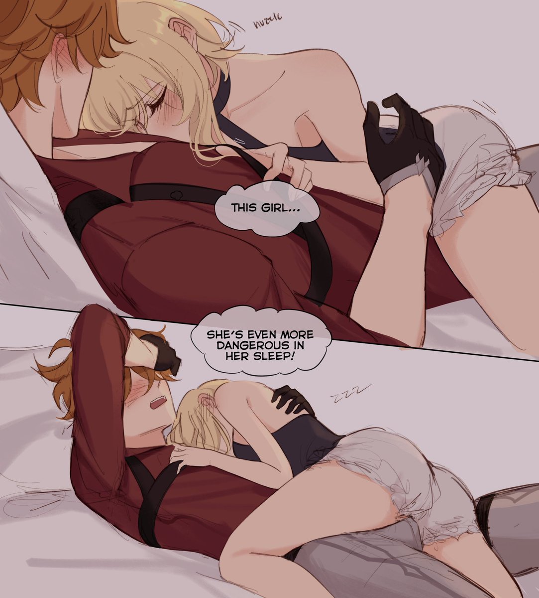Slight nsfw chlm 💤
Childe has a mental crisis (somebody help this man)