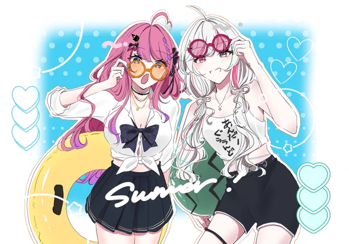 滑り込みでsummerなのぞめるラジオ楽しみです〜 #のぞめるの絵 