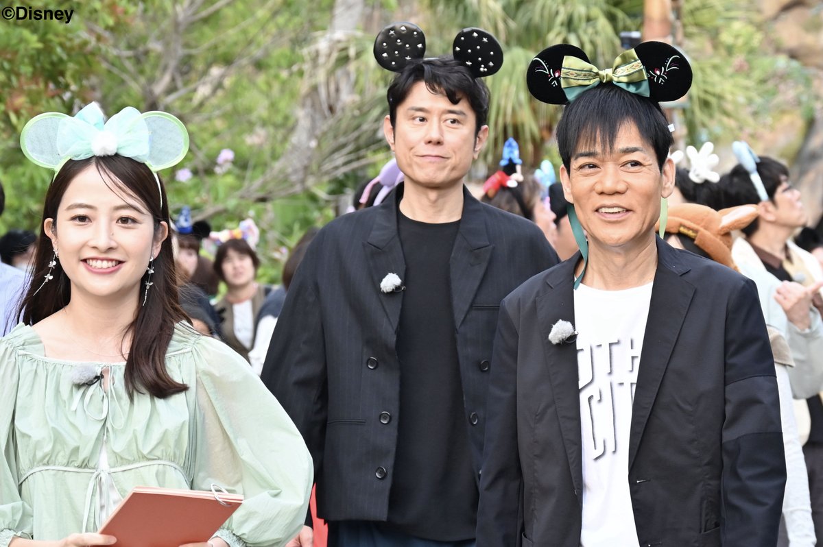 jobtune_TBS's tweet photo. 明日の #ジョブチューン は、よる7時〜
#東京ディズニーリゾート お仕事SP！🏰🌍

こだわり＆魅力が満載の3時間！

オジサンたちはカチューシャをつけて
#東京ディズニーシー の新エリアへ🧚‍♂️✨ https://t.co/0Di3DK9FiV