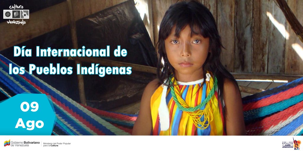 #Efeméride del día | Cada 9 de agosto se conmemora el Día Internacional de los Pueblos Indígenas, para preservar y vigorizar las culturas indígenas del mundo, incluyendo factores tan relevantes como el arte y la propiedad privada.