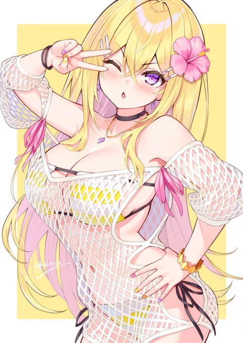 水着牡丹さん 