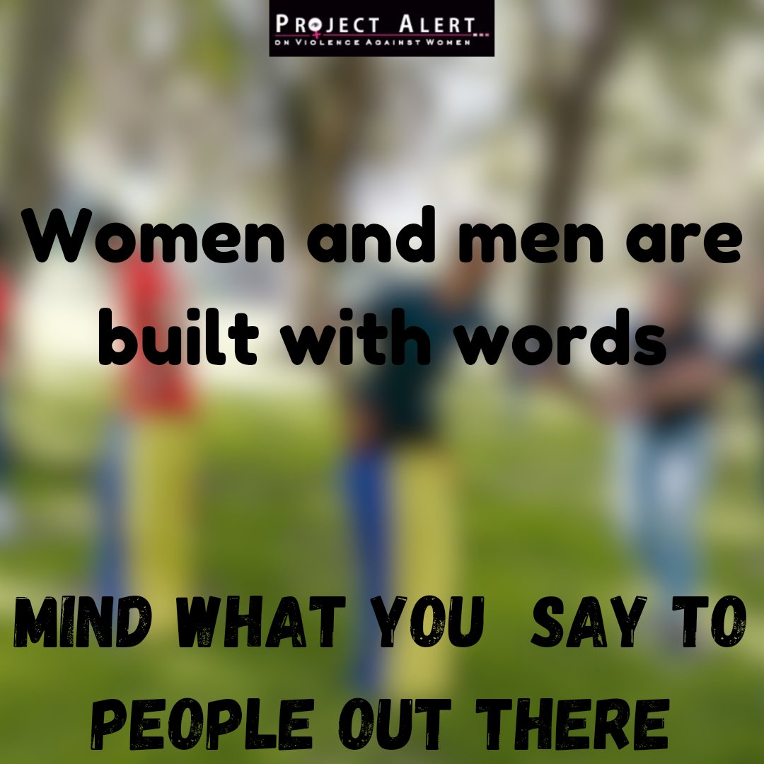 "Women and men are built with words, mind what you say to people out there" underscores the profound impact that words can have on an individual's identity, self-esteem, and overall well-being. Words are powerful tools;they can uplift, encourage, &amp;inspire.
#TGIF
