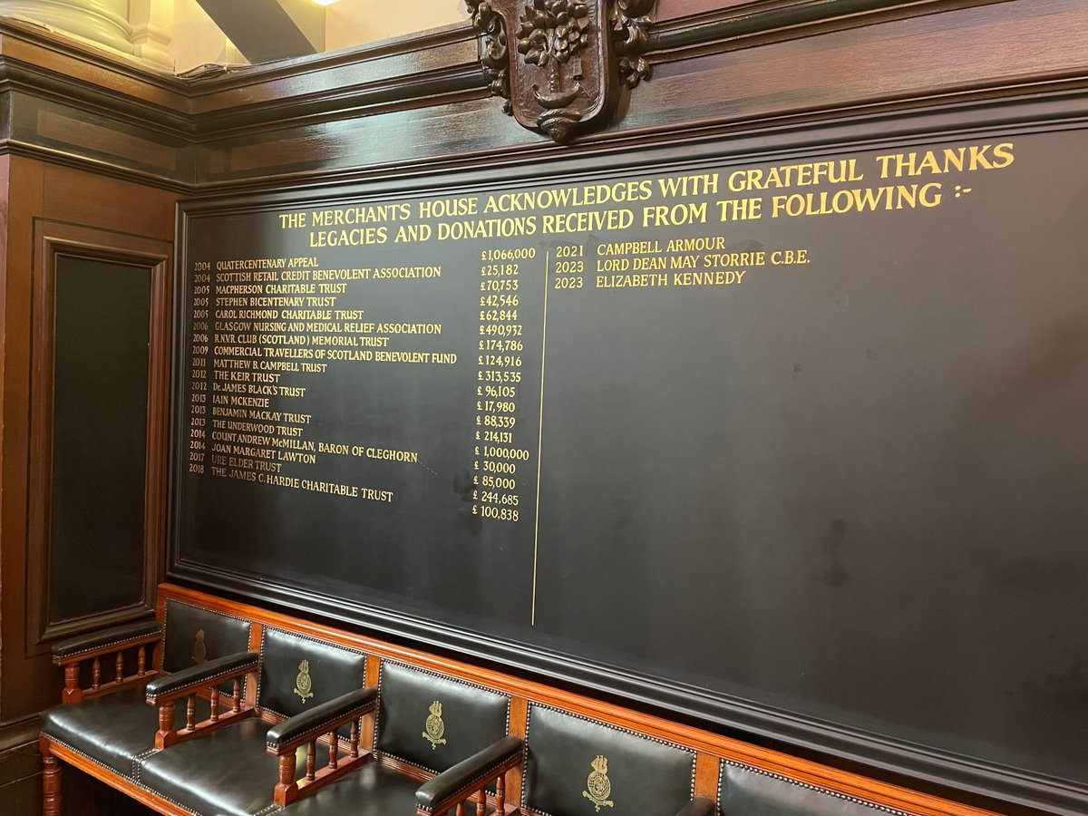 We've recently updated our Legacies &amp; Donations Board to acknowledge recent giving.

Could you join this philanthropic group of predominantly former directors, members, and other supporters? If so, please get in touch, details on our website:
buff.ly/3BRyVYF