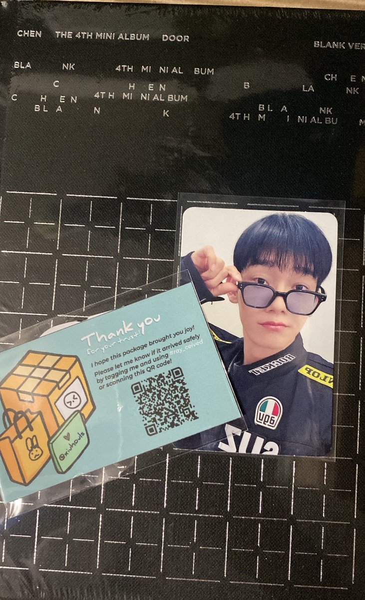 hoeforsuho_'s tweet photo. 📦 from @xiuhouls 

Late feedback but yay! Racer chen pc haver na me 😍 Thank you so much po! #ray_ceived https://t.co/iJAa7ScKRG